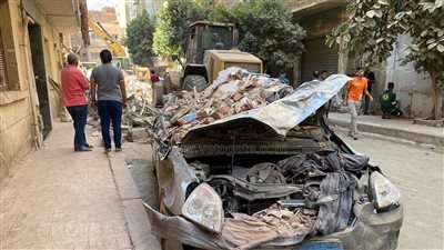  100 جنيه بدل إعاشة لمتضررى عقار حدائق القبة المنهار