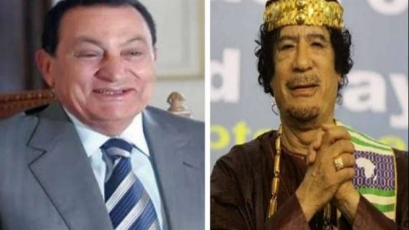 مبارك والقذافي، فيتو
