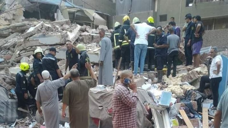 حادث انهيار عقار