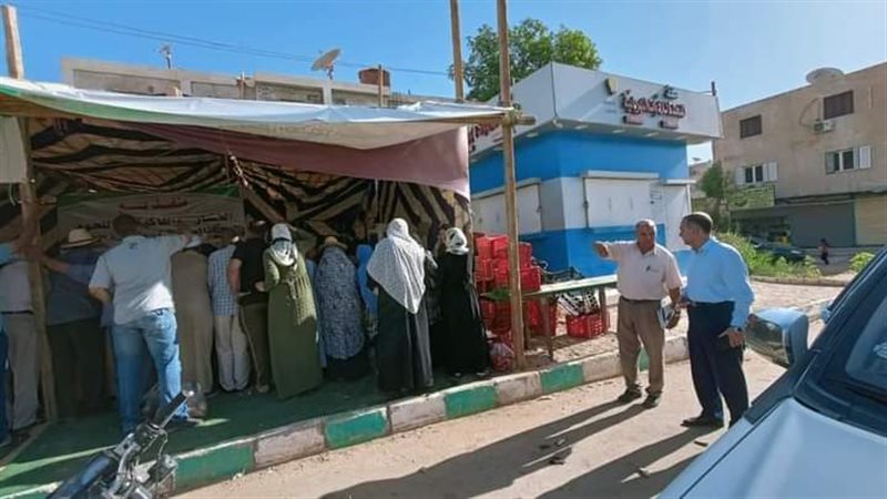 منافذ بيع الخضر بالوادي