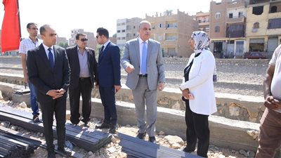 محافظ سوهاج يتفقد مشروع تطوير أعلى مفيض ترعة نجع حمادى
