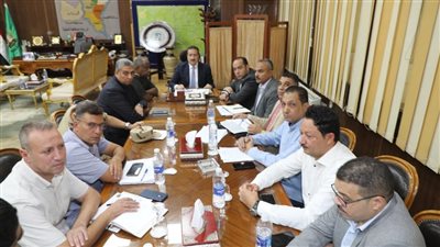 محافظ المنوفية يشدد على تسريع معدلات الأداء وسرعة إنهاء أعمال حياة كريمة