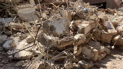 صاحب ورشة سقط عليها عقار حدائق القبة يوضح سبب الانهيار (فيديو)