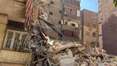 ندب لجنة هندسية في واقعة انهيار عقار حدائق القبةً