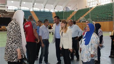 اللجنة الطبية بجامعة حلوان تعلن استعدادها لاستقبال أسبوع الشباب