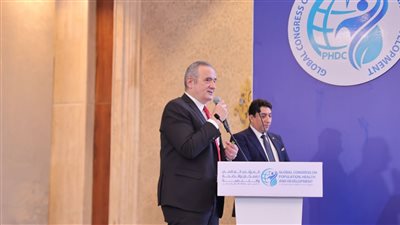 جلسة حوارية حول التغلب على إعاقات الأطفال وتأهيل المرضى بالمؤتمر العالمي للسكان والصحة 