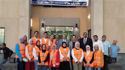حارتنا المصرية وكلية التربية بجامعة الإسكندرية تنظمان قوافل طبية