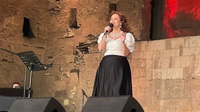 لينا شاماميان عن قلعة صلاح الدين: تشبه أماكن بسوريا وتذكرني بأول حفلاتي في القاهرة (فيديو)