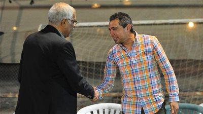 جمال علام يشهد التدريب الختامي للمنتخب الأولمبي استعدادا لودية روسيا