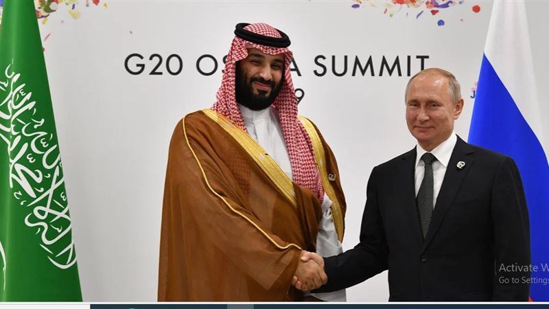 بوتين ومحمد بن سلمان،