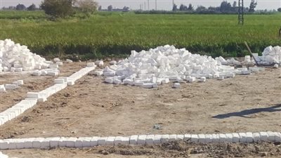 إزالة 13 حالة تعد على الأراضي الزراعية بالبحيرة