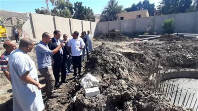 محافظ المنيا يوجه بالانتهاء من أعمال تطوير محطتي صرف دمشاو والصفصافة