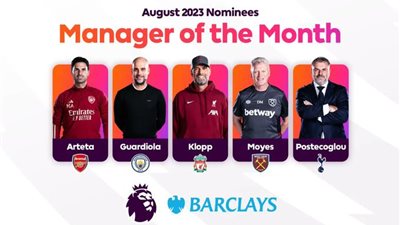 كلوب ينافس 5 مدربين على جائزة مدرب الشهر في الدوري الإنجليزي