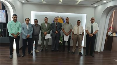 لجنة من وزارة الشباب تتفقد وحدة الطب الرياضي بالوادي الجديد