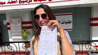 ترشح مروة البرجي لانتخابات الزمالك على منصب عضو مجلس الإدارة (صور) 