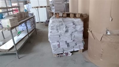 ضبط 15 ألف نسخة كتاب خارجي لمراحل تعليمية بدون تصريح بالمقطم 