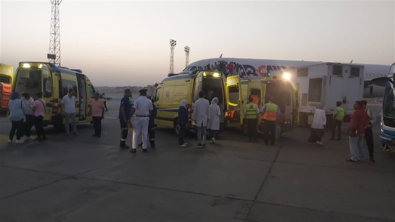 طائرة ايركايرو بمطار