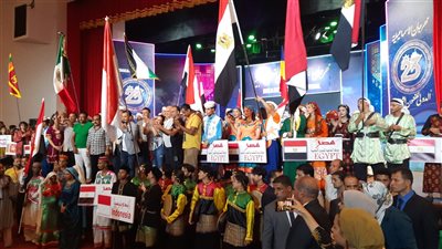 حفل ختام الدورة الـ 23 لمهرجان الإسماعيلية الدولي للفنون الشعبية 