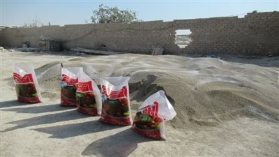 ضبط مصنعين لإنتاج الأسمدة المغشوشة في الصف (صور)