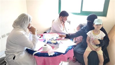 قافلة طبية مجانية لـ 980 مواطنا بقرية كوم الحجر في كفر الشيخ 