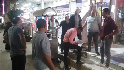 حملة مكبرة لرفع الإشغالات وإزالة التعديات بشوارع مدينة موط بالوادي الجديد 