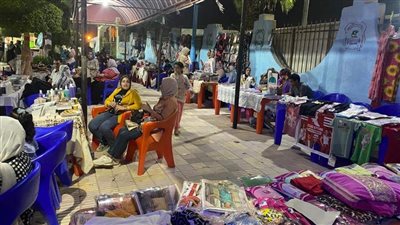 رياضة البحيرة تنفذ معرض للمنتجات الحرفية واليدوية بدمنهور (صور)