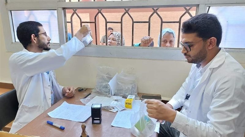 قافلة طبية بالمنيا،