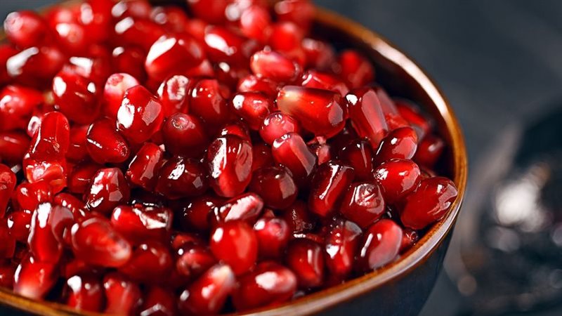 فوائد الرمان، فيتو