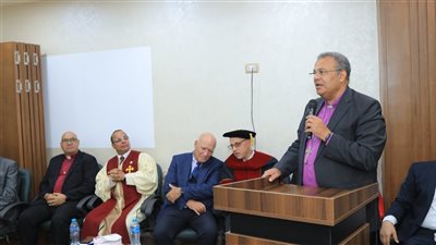 رئيس الإنجيلية يشارك في حفل تخرج كلية اللاهوت الرسولية