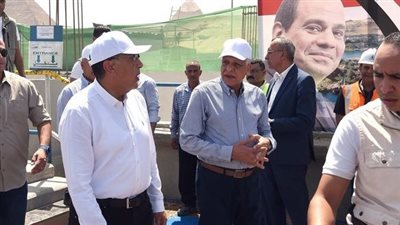 رئيس الوزراء يتابع تطوير المنطقة المحيطة بالمتحف المصري الكبير