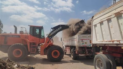 رفع 68 ألف طن تراكمات قمامة ونواتج هدم بالمنوفية