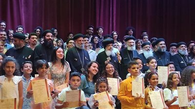 مطرانية المعادى تحتفل بختام مهرجان النيروز بحضور الأنبا دانيال