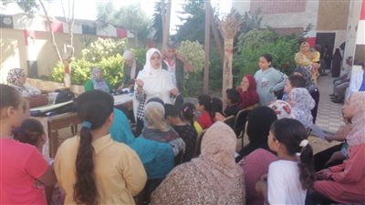 الكشف على ١١٨٥حالة ضمن قافلة جامعة الزقازيق بمنشأة صفوت في الشرقية