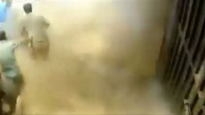 يوم القيامة، كاميرا مراقبة ترصد لحظة 