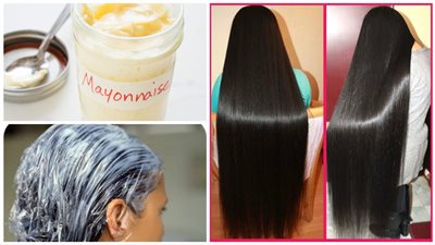 فوائد المايونيز للشعر، يرطب الشعر ويمنحه اللمعان