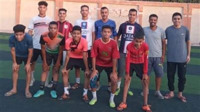 شباب ورياضة الأقصر تنظم دوري خماسي قدم للأحياء الشعبية بالطود