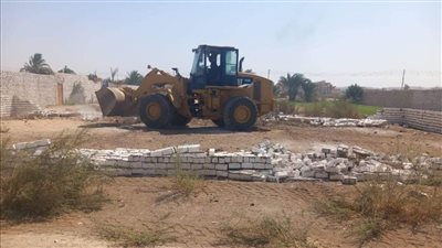 إزالة 6 حالات تعد بقرية كومير و4 بقرية الدير جنوب الأقصر