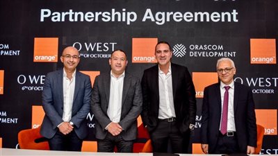 مدينة O West تتعاون مع أورنچ مصر لتوفير خدمات الاتصالات المتكاملة لمدة 10 سنوات