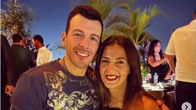 وقفت جنبي في أصعب أيام حياتي، رسالة رومانسية من دنيا سمير غانم لـ رامي رضوان