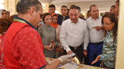 محافظ الإسكندرية يشهد إطلاق مبادرة أنت الحياة ببرج العرب القديمة
