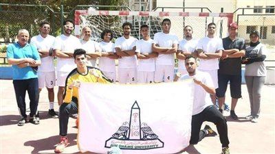 جامعة عين شمس تحصد العديد من النقاط في أسبوع شباب الجامعات