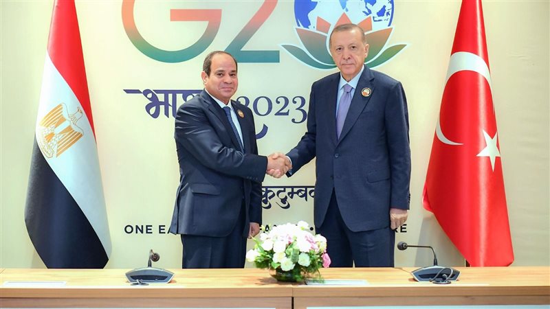 الرئيسان عبد الفتاح