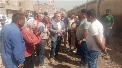 نائب محافظ الجيزة يكلف مدن الصف وإطفيح برفع المخلفات والقمامة (صور)