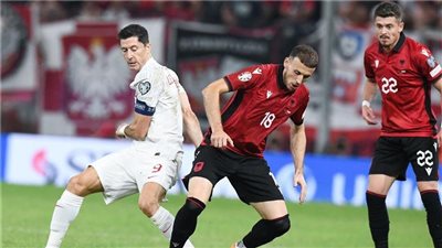 تصفيات يورو 2024، ألبانيا تباغت بولندا وتحقق الفوز 0/2