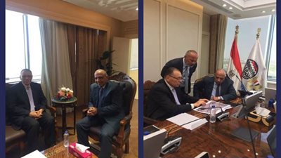 وزير قطاع الأعمال يلتقى محافظ الشرقية لبحث الفرص الاستثمارية المتاحة 