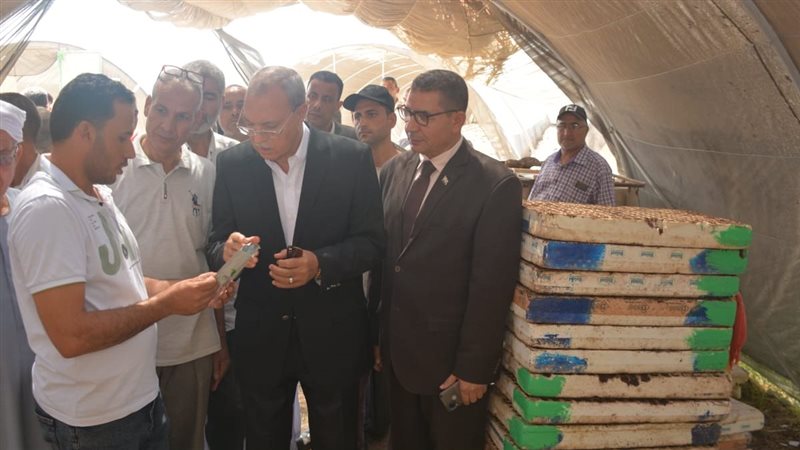محافظ القليوبية يتفقد
