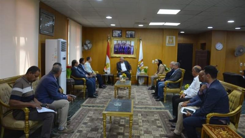 وفد محافظة كفر الشيخ