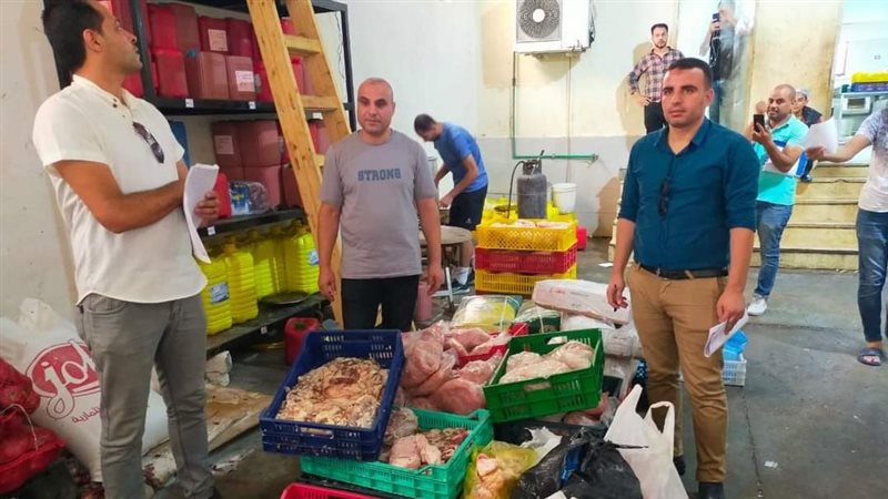 حملات تموينية بمحافظة
