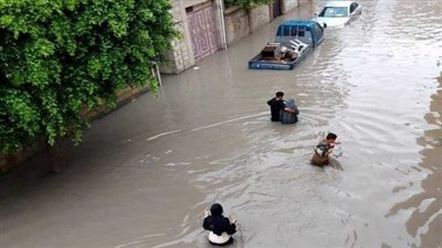 العاصفة دانيال، خريطة سقوط الأمطار الرعدية غدًا 