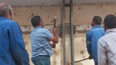 إيقاف أعمال تحويل شقتين من سكني لتجاري بحي شمال مدينة المنيا